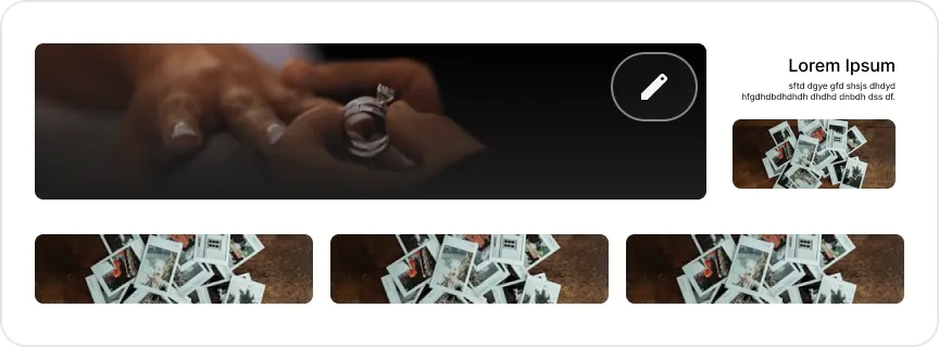 White-label client gallery with personalized branding