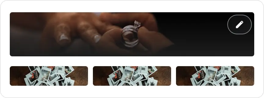 Responsive photography portfolio design on mobile and desktop